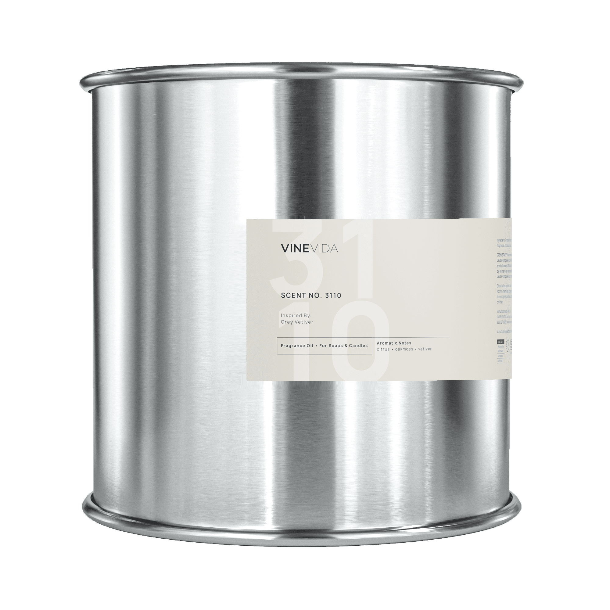 NO. 3110 Fragrance Oil for Soaps & Candles - Inspired by: Grey Vetiver by Tom Ford