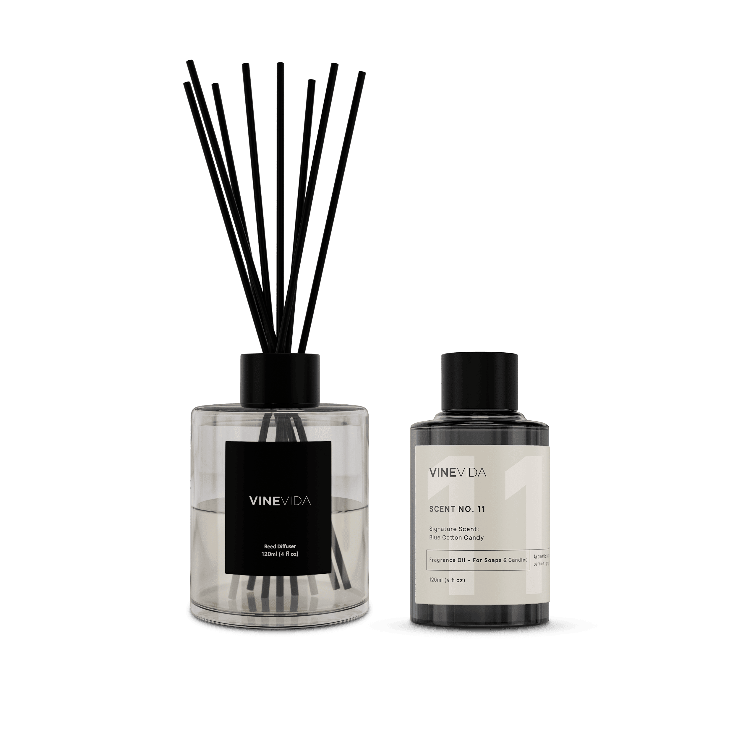 NO. 11 Reed Diffuser - Blue Cotton Candy