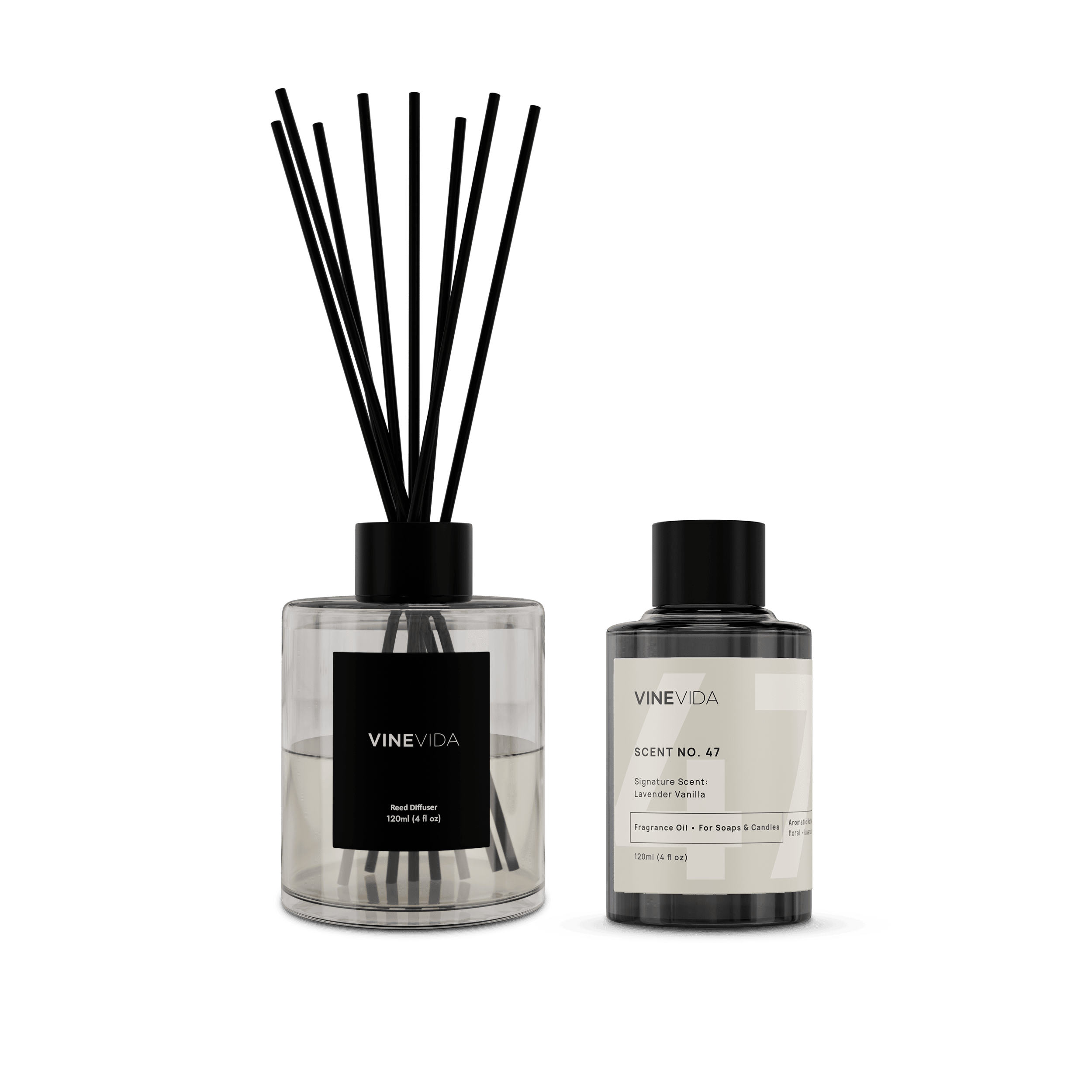 NO. 47 Reed Diffuser - Lavender Vanilla